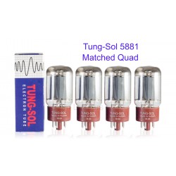 Tung-Sol 5881 Matched Quad